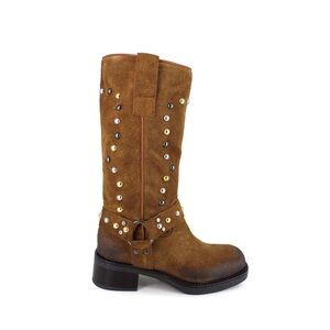 ZIGI NY Studded Heeled Boots